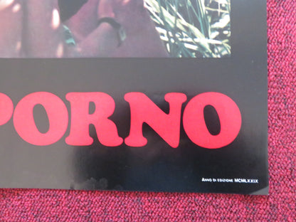 PROFONDO PORNO - C ITALIAN FOTOBUSTA POSTER ANGELIQUE BERNARD AXEL BERGER 1977 Rendezvous Cinema Movie posters