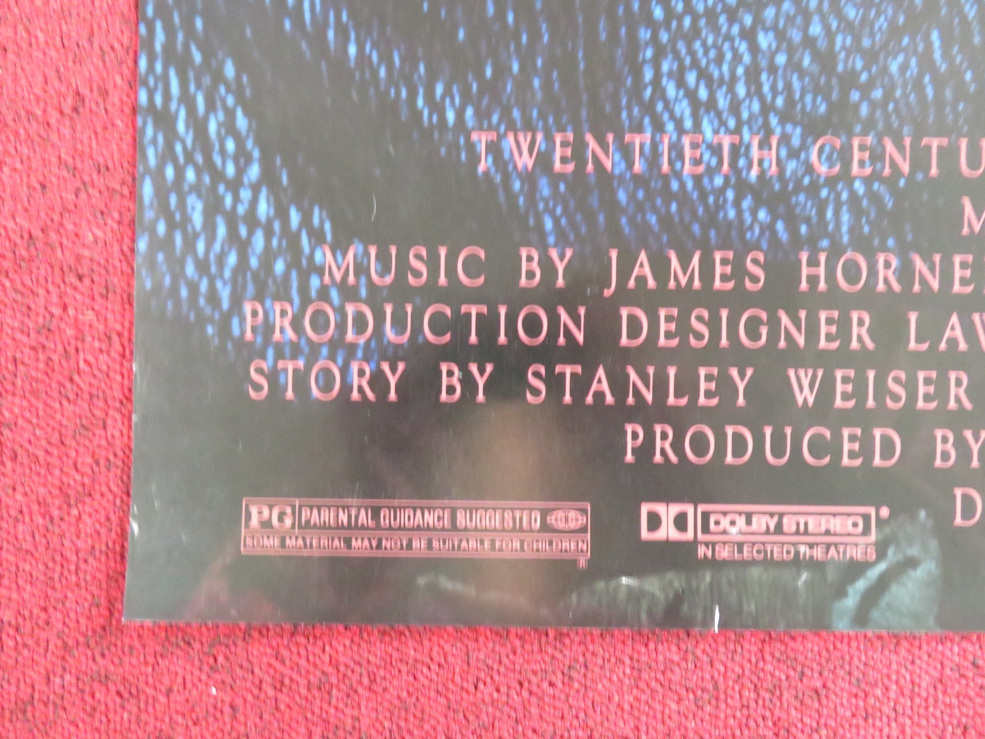 PROJECT X - B FOLDED US ONE SHEET POSTER MATTHEW BRODERICK 1987 Rendezvous Cinema Movie posters