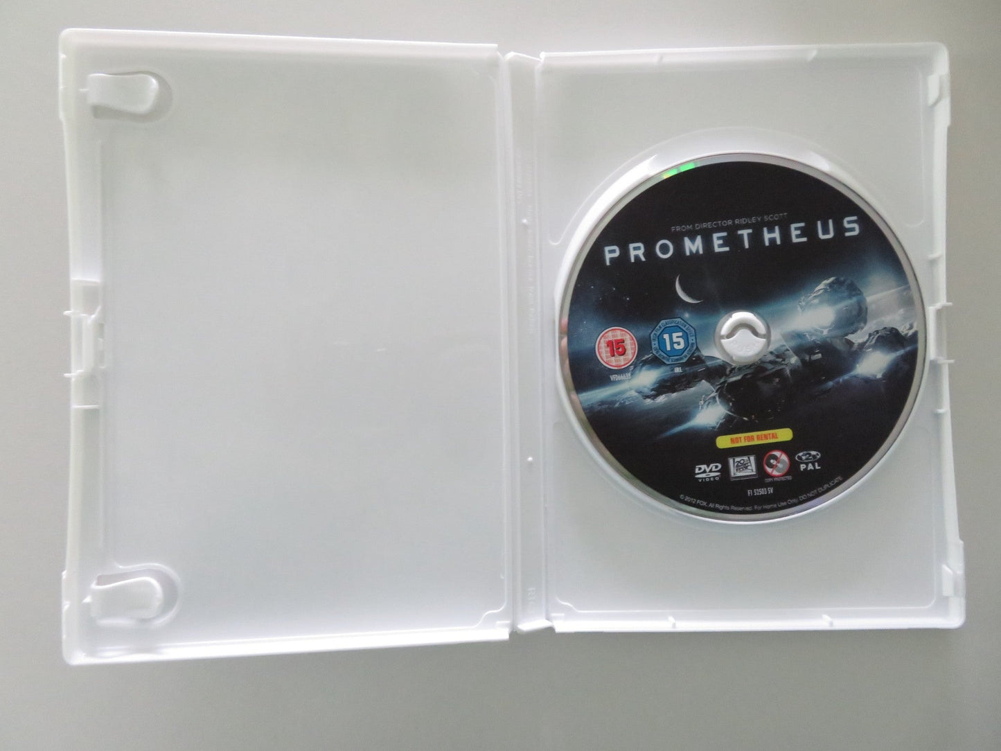 Prometheus (DVD) Noomi Rapace Michael Fassbender 2012 Region 2 Movie posters