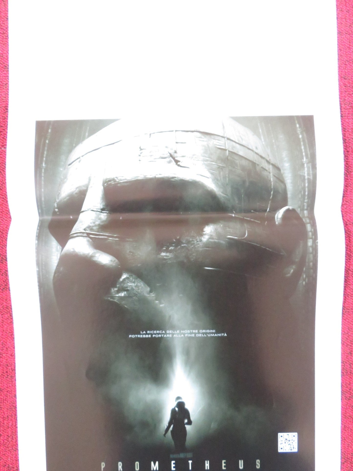 PROMETHEUS ITALIAN LOCANDINA POSTER MICHAEL FASSBENDER NOOMI RAPACE 2012 Rendezvous Cinema Movie posters