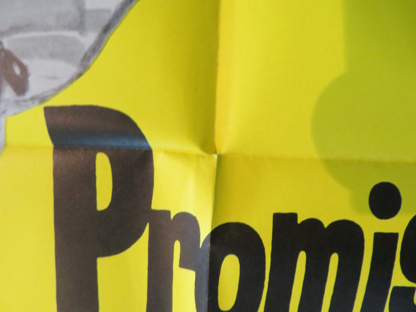 PROMISE HER ANYTHING FOLDED US ONE SHEET POSTER WARREN BEATTY LESLIE CARON 1965 Rendezvous Cinema Movie posters