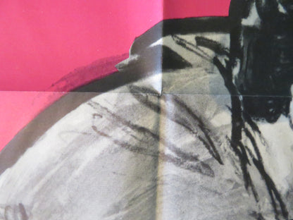 PROMISE HER ANYTHING FOLDED US ONE SHEET POSTER WARREN BEATTY LESLIE CARON 1965 Rendezvous Cinema Movie posters