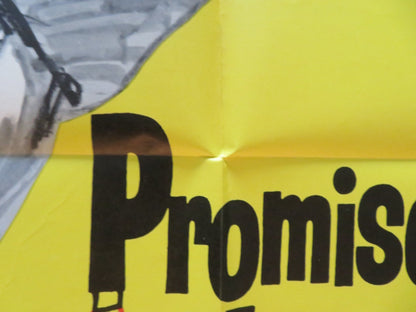 PROMISE HER ANYTHING FOLDED US ONE SHEET POSTER WARREN BEATTY LESLIE CARON 1966 Movie posters