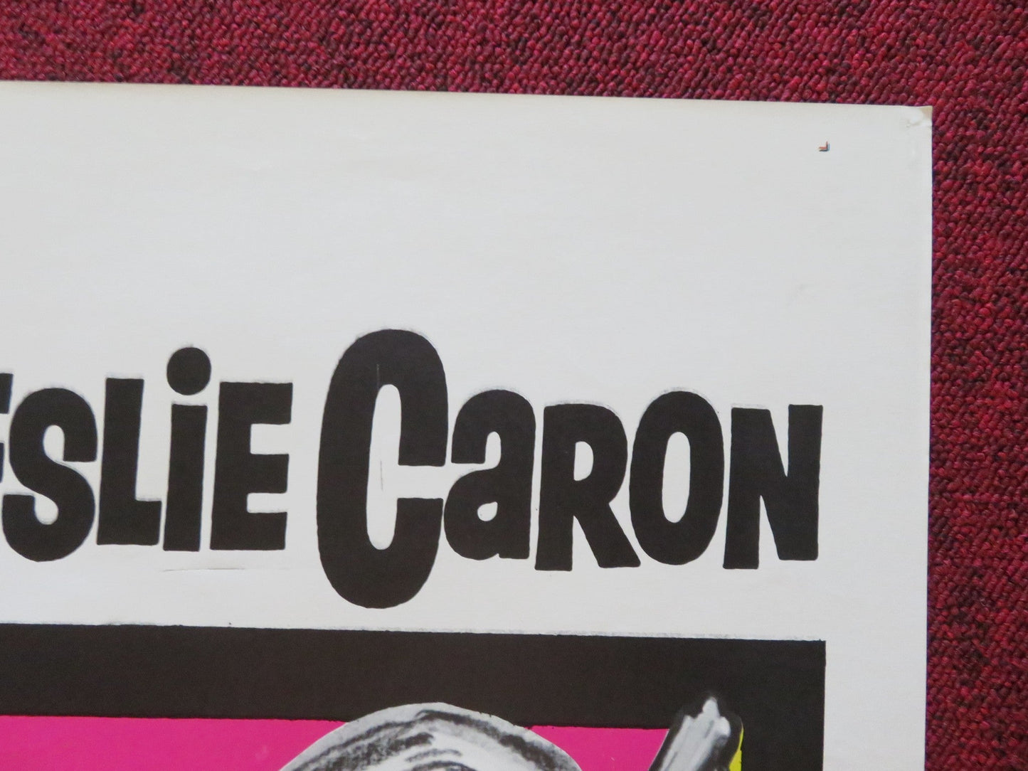 PROMISE HER ANYTHING FOLDED US ONE SHEET POSTER WARREN BEATTY LESLIE CARON 1966 Movie posters