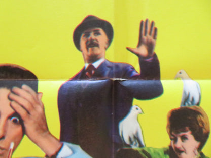 PROMISE HER ANYTHING FOLDED US ONE SHEET POSTER WARREN BEATTY LESLIE CARON 1966 Movie posters