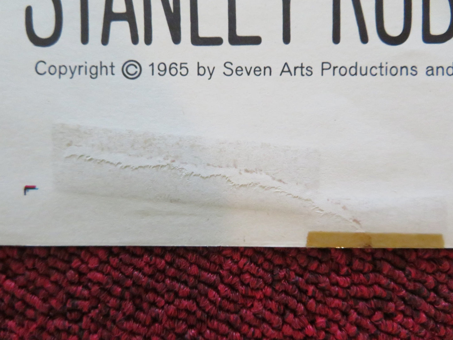 PROMISE HER ANYTHING FOLDED US ONE SHEET POSTER WARREN BEATTY LESLIE CARON 1966 Movie posters