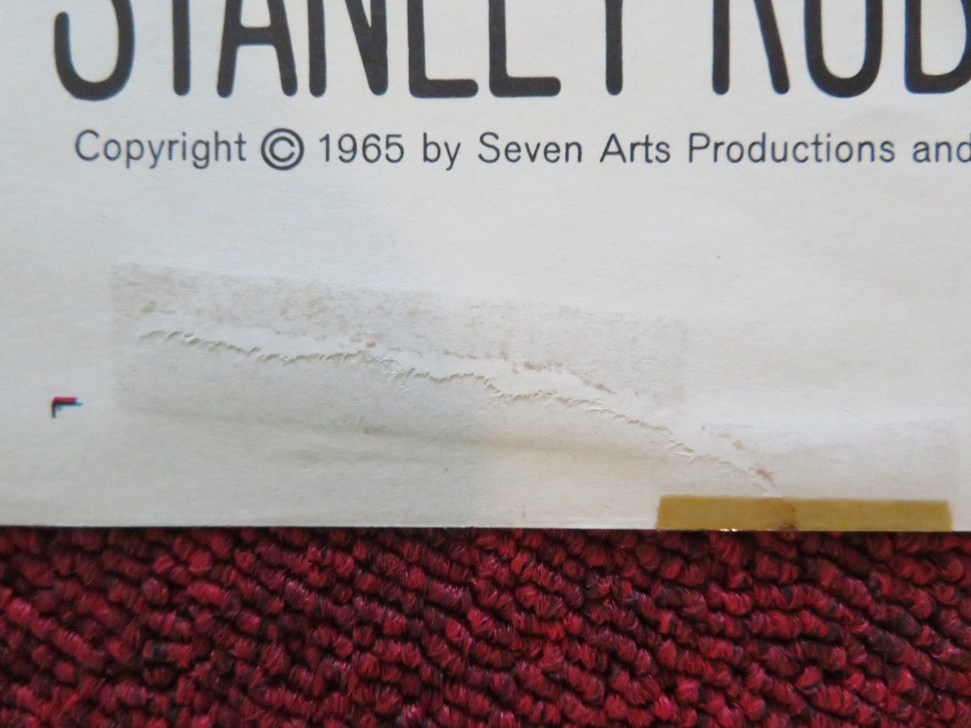 PROMISE HER ANYTHING FOLDED US ONE SHEET POSTER WARREN BEATTY LESLIE CARON 1966 Movie posters