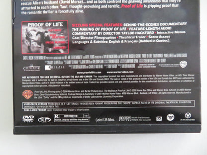 Proof of Life (DVD) Meg Ryan Russell Crowe 2000 Region 1 Movie posters