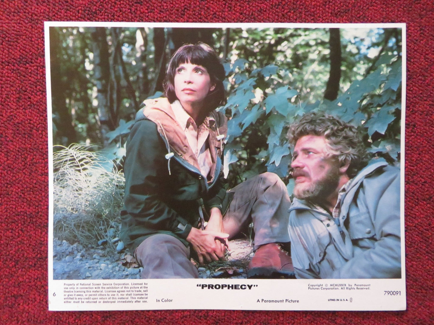 PROPHECY - 6 LOBBY CARD ROBERT FOXWORTH 1979 Rendezvous Cinema Movie posters