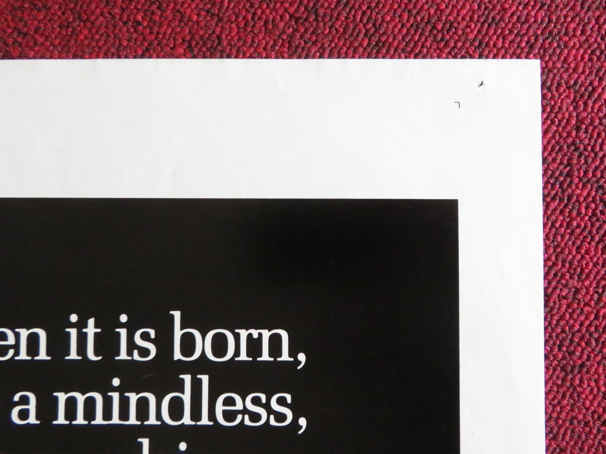 PROPHECY - B FOLDED US ONE SHEET POSTER TALIA SHIRE ROBERT FOXWORTH 1979 Rendezvous Cinema Movie posters