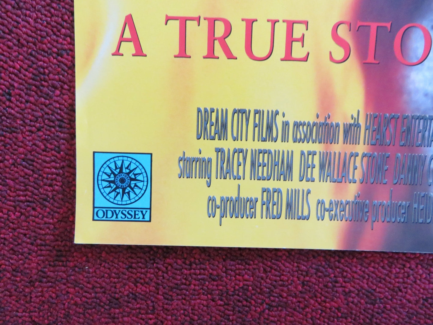 PROPHET OF EVIL: THE ERVIL LEBARON STORY VHS VIDEO POSTER BRIAN DENNEHY 1993 Rendezvous Cinema Movie posters