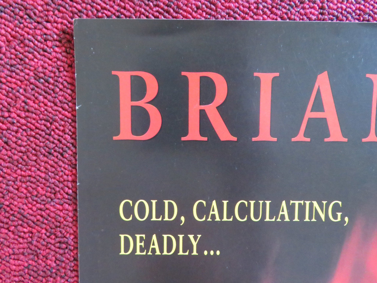 PROPHET OF EVIL: THE ERVIL LEBARON STORY VHS VIDEO POSTER BRIAN DENNEHY 1993 Rendezvous Cinema Movie posters