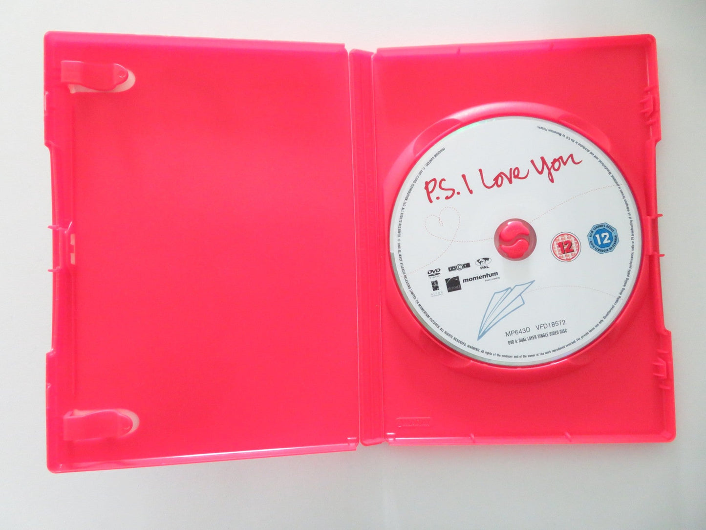 P.S. I Love You (DVD) Hilary Swank Gerard Butler 2007 Region 2 Movie posters