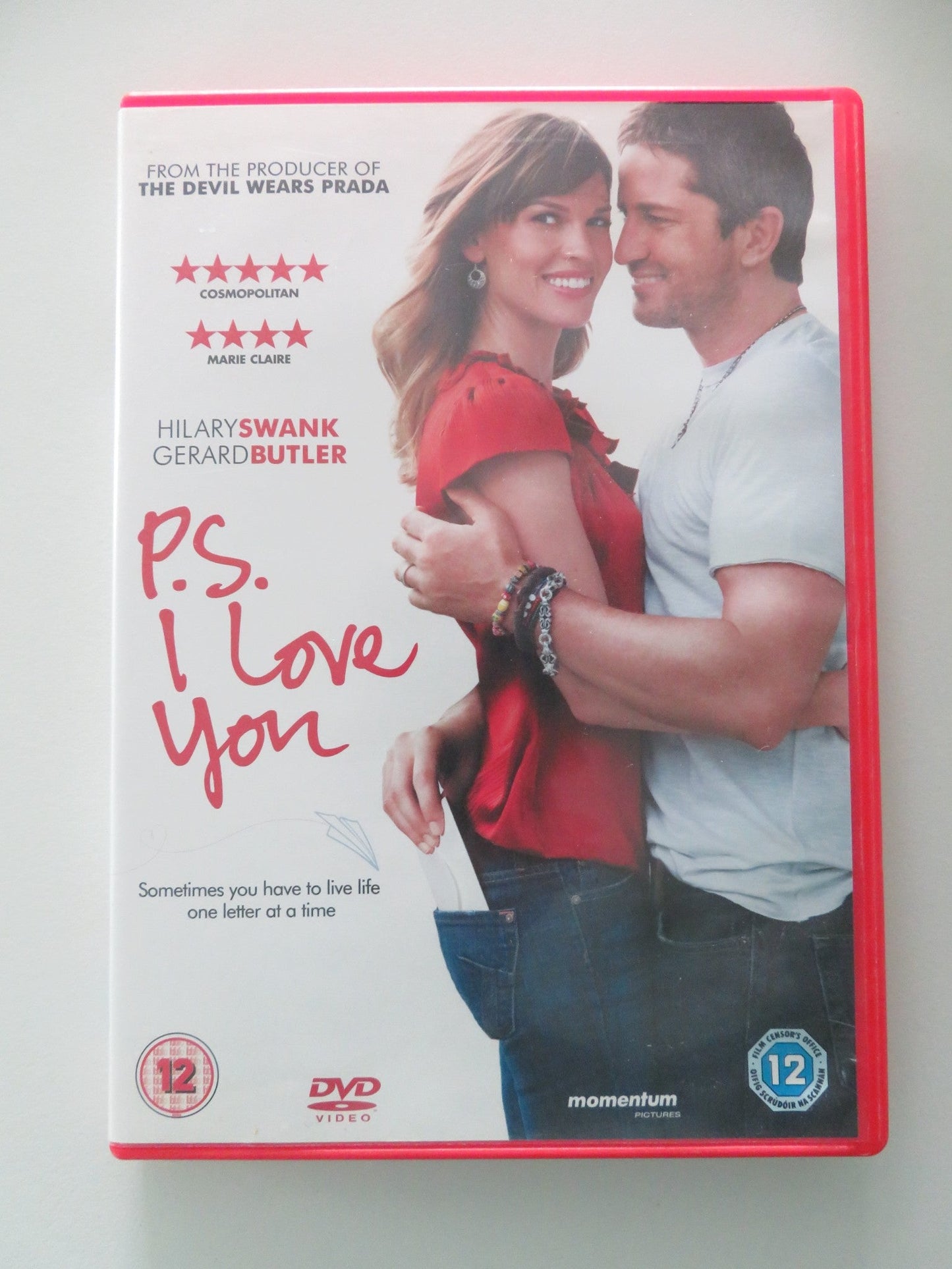 P.S. I Love You (DVD) Hilary Swank Gerard Butler 2007 Region 2 Movie posters