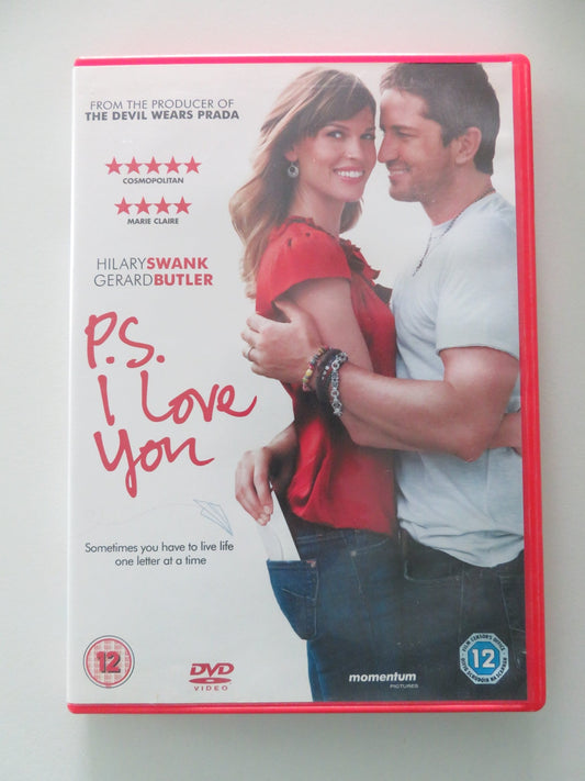 P.S. I Love You (DVD) Hilary Swank Gerard Butler 2007 Region 2 Movie posters