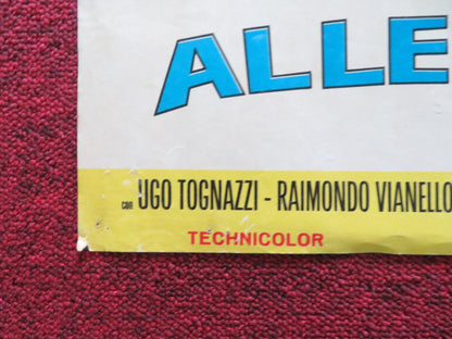 PUGNI, PUPE E MARINAI - A ITALIAN FOTOBUSTA POSTER UGO TOGNAZZI R. VIANELL 1961 Rendezvous Cinema Movie posters