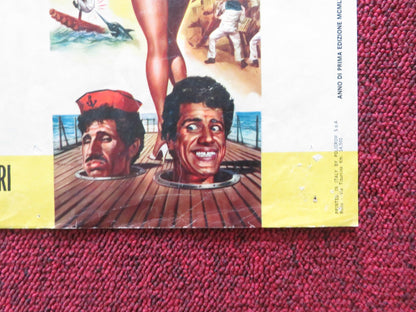 PUGNI, PUPE E MARINAI - A ITALIAN FOTOBUSTA POSTER UGO TOGNAZZI R. VIANELL 1961 Rendezvous Cinema Movie posters