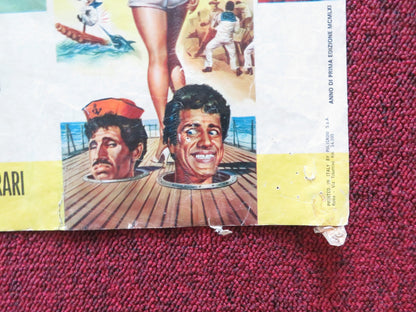 PUGNI, PUPE E MARINAI - B ITALIAN FOTOBUSTA POSTER UGO TOGNAZZI R. VIANELL 1961 Rendezvous Cinema Movie posters