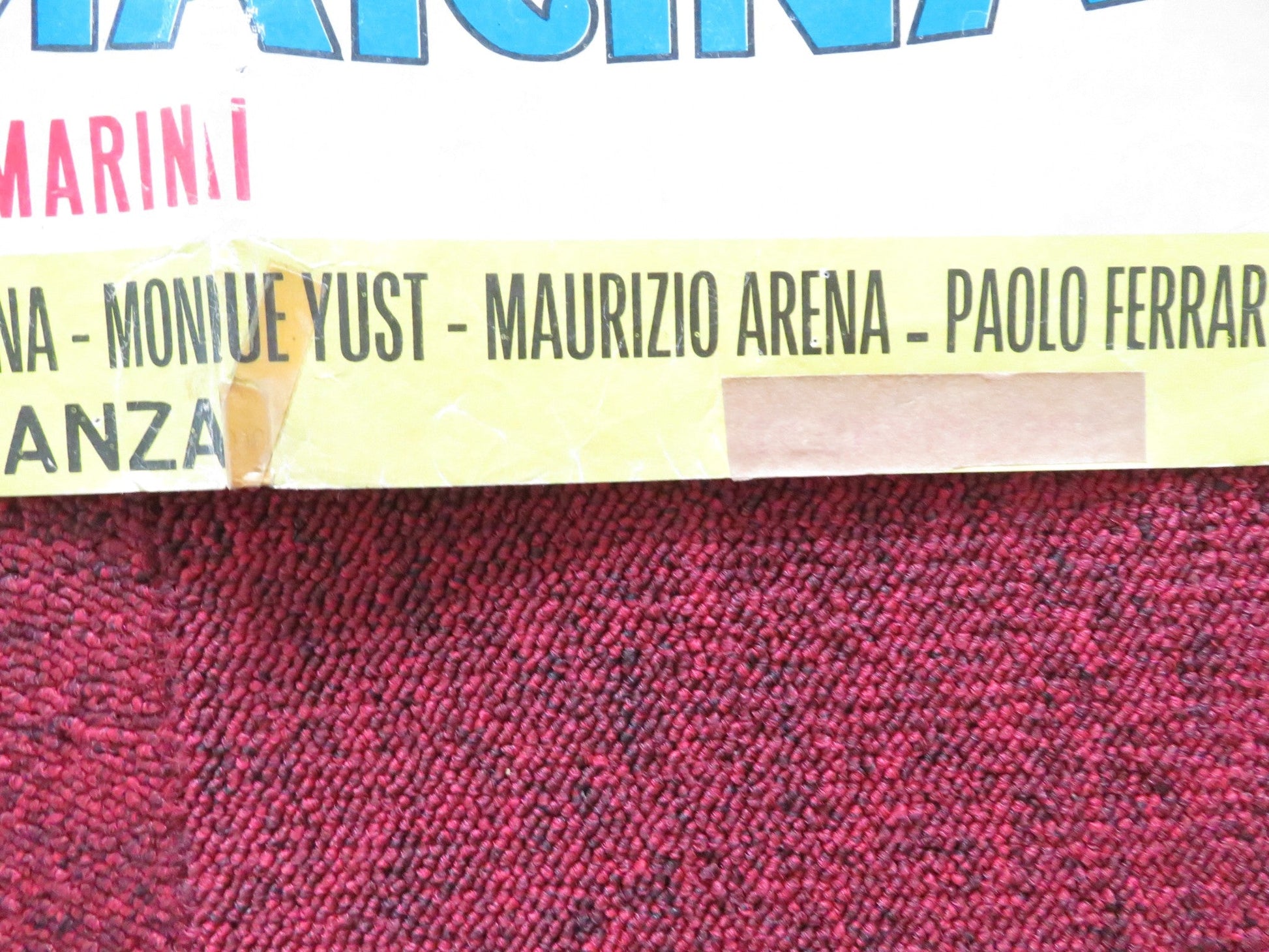 PUGNI, PUPE E MARINAI - B ITALIAN FOTOBUSTA POSTER UGO TOGNAZZI R. VIANELL 1961 Rendezvous Cinema Movie posters