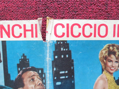 PUGNI, PUPE E MARINAI - B ITALIAN FOTOBUSTA POSTER UGO TOGNAZZI R. VIANELL 1961 Rendezvous Cinema Movie posters