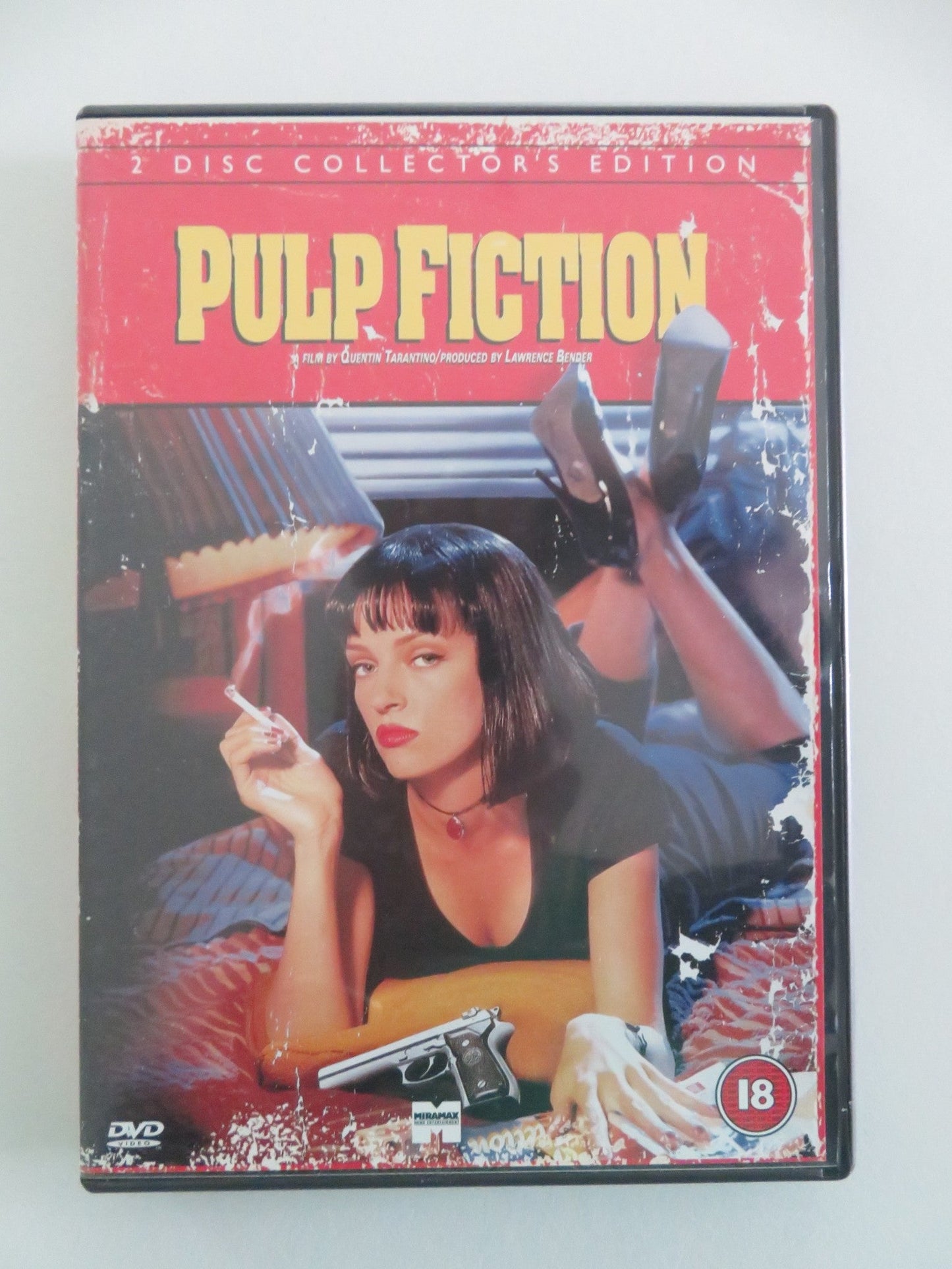 PULP FICTION - 2 DISC COLLECTOR'S EDITION - B (DVD) JOHN TRAVOLTA 1994 REGION 2 Movie posters
