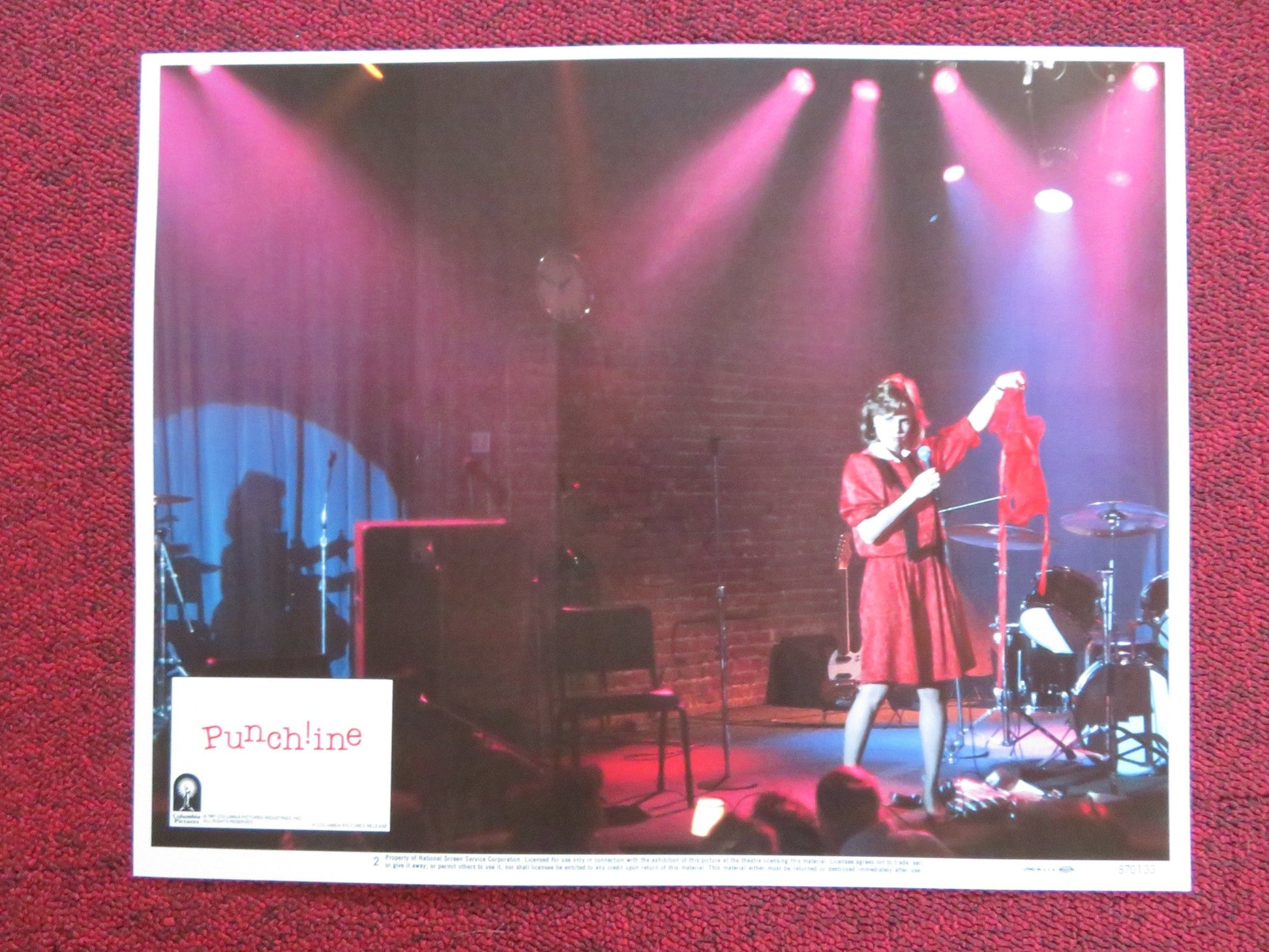 PUNCHLINE US LOBBY CARD FULL SET SALLY FIELD TOM HANKS 1987 Rendezvous Cinema Movie posters