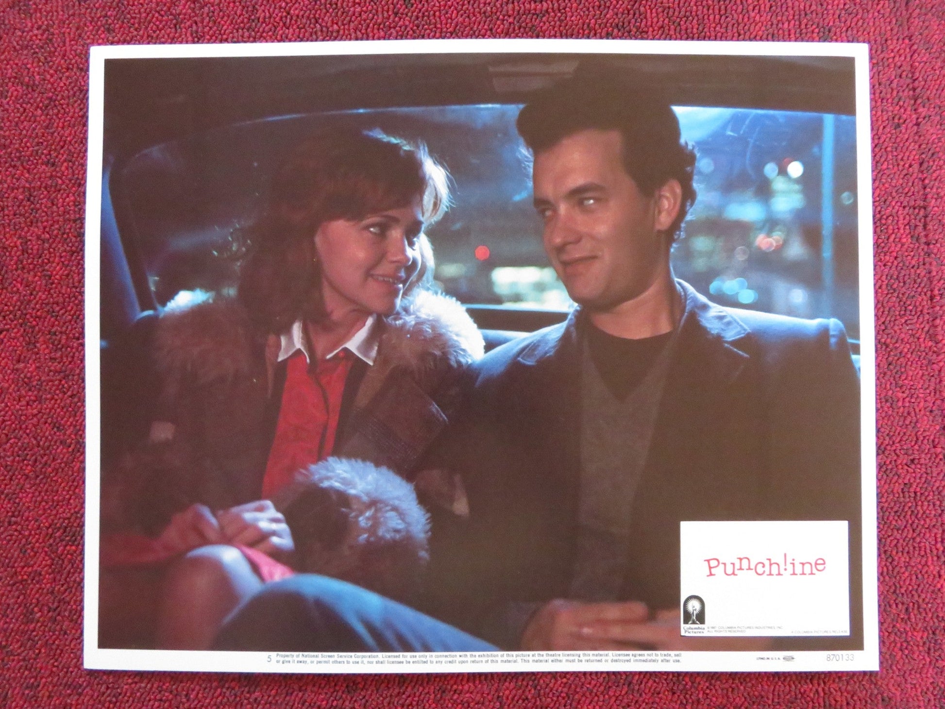PUNCHLINE US LOBBY CARD FULL SET SALLY FIELD TOM HANKS 1987 Rendezvous Cinema Movie posters