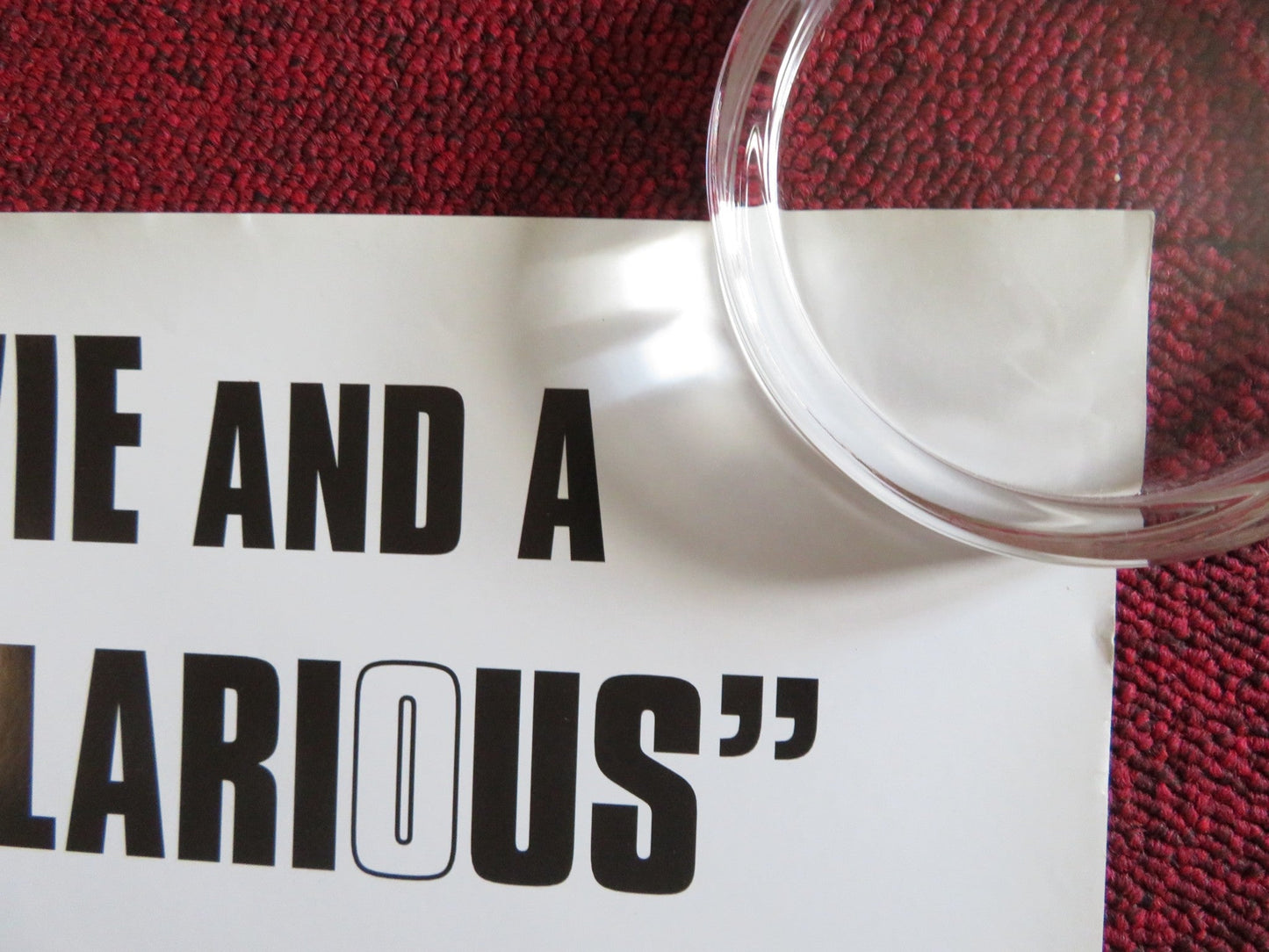 PURELY BELTER VHS VIDEO POSTER ROLLED CHRIS BEATTIE GREG MCLANE 2000 Rendezvous Cinema Movie posters