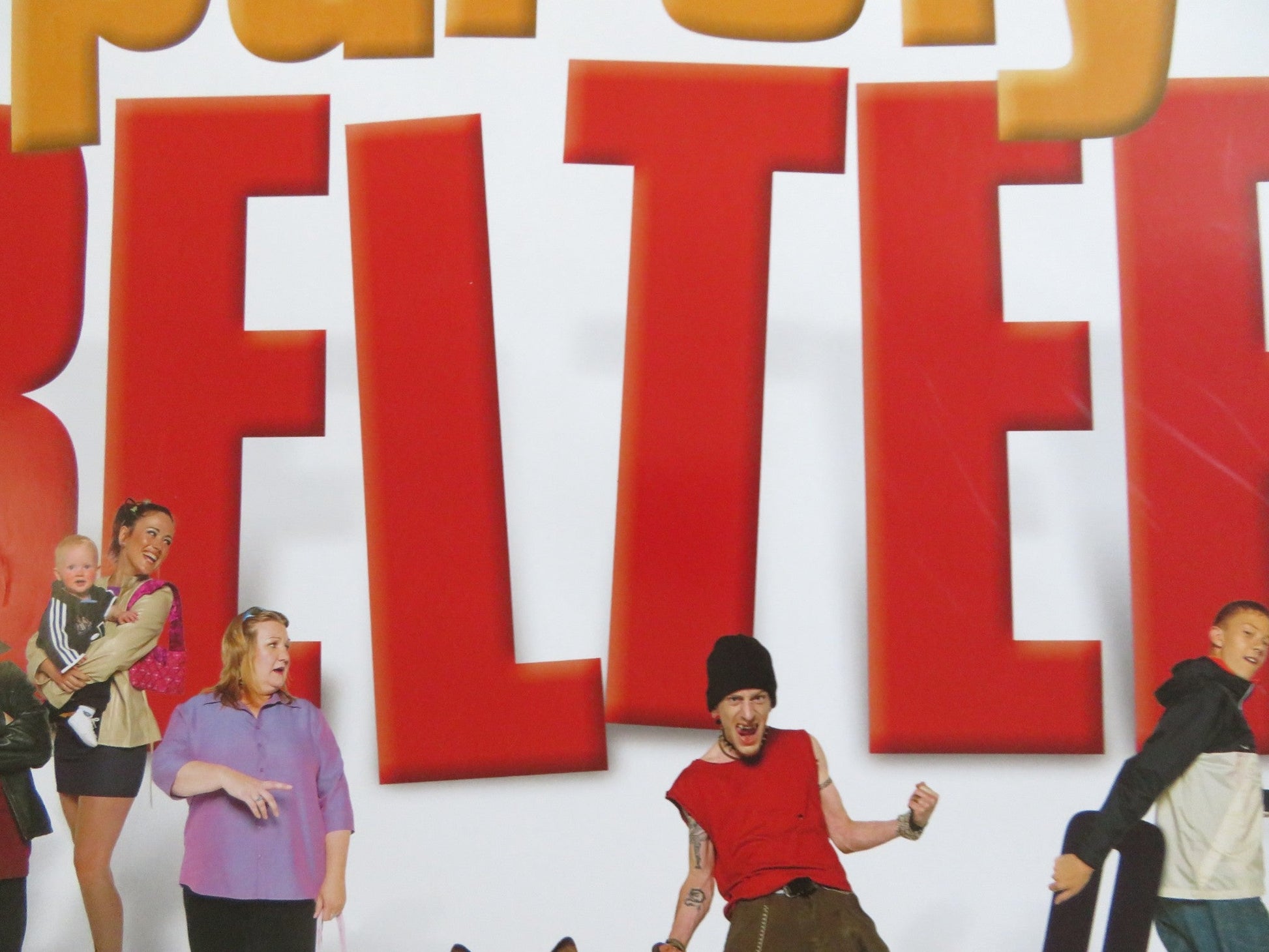 PURELY BELTER VHS VIDEO POSTER ROLLED CHRIS BEATTIE GREG MCLANE 2000 Rendezvous Cinema Movie posters