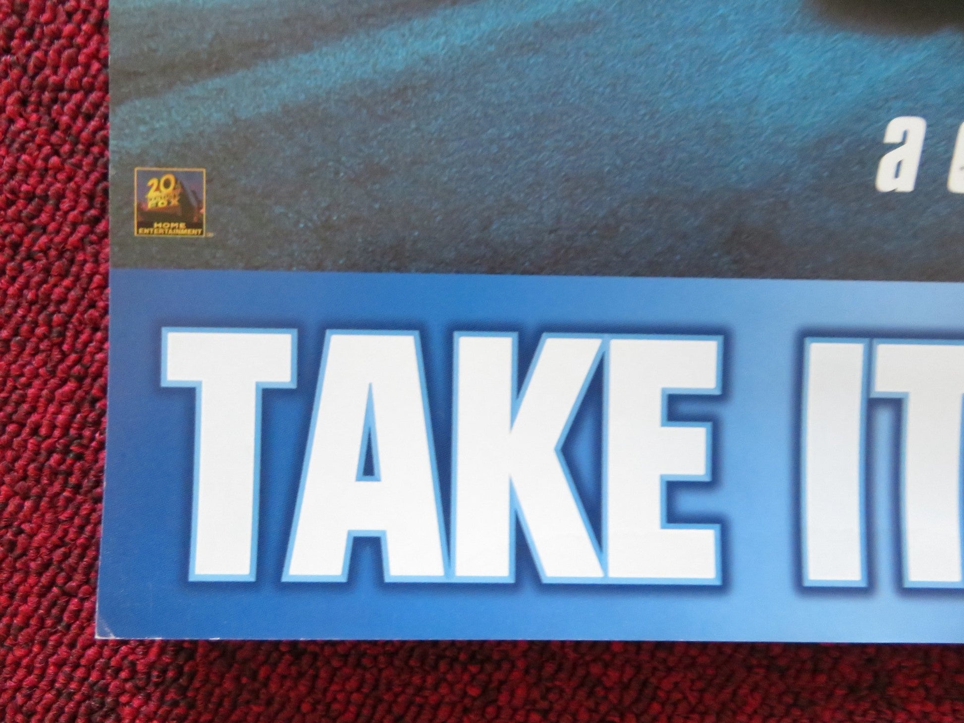 PUSHING TIN VHS VIDEO POSTER JOHN CUSACK BILLY BOB THORNTON 1999 Rendezvous Cinema Movie posters