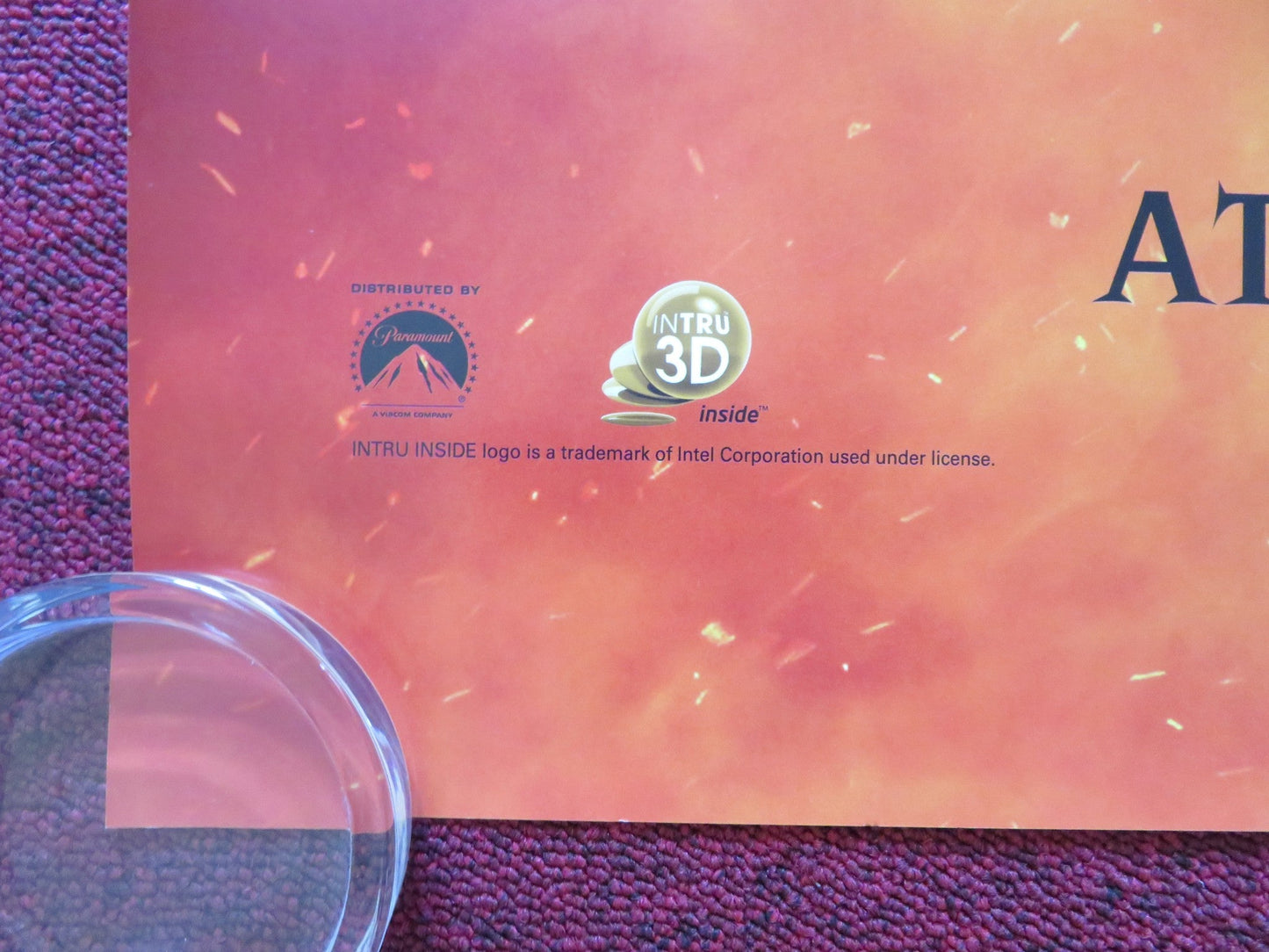 PUSS IN BOOTS 3D UK QUAD ROLLED POSTER ANTONIO BANDERAS SALMA HAYEK 2011 Rendezvous Cinema Movie posters