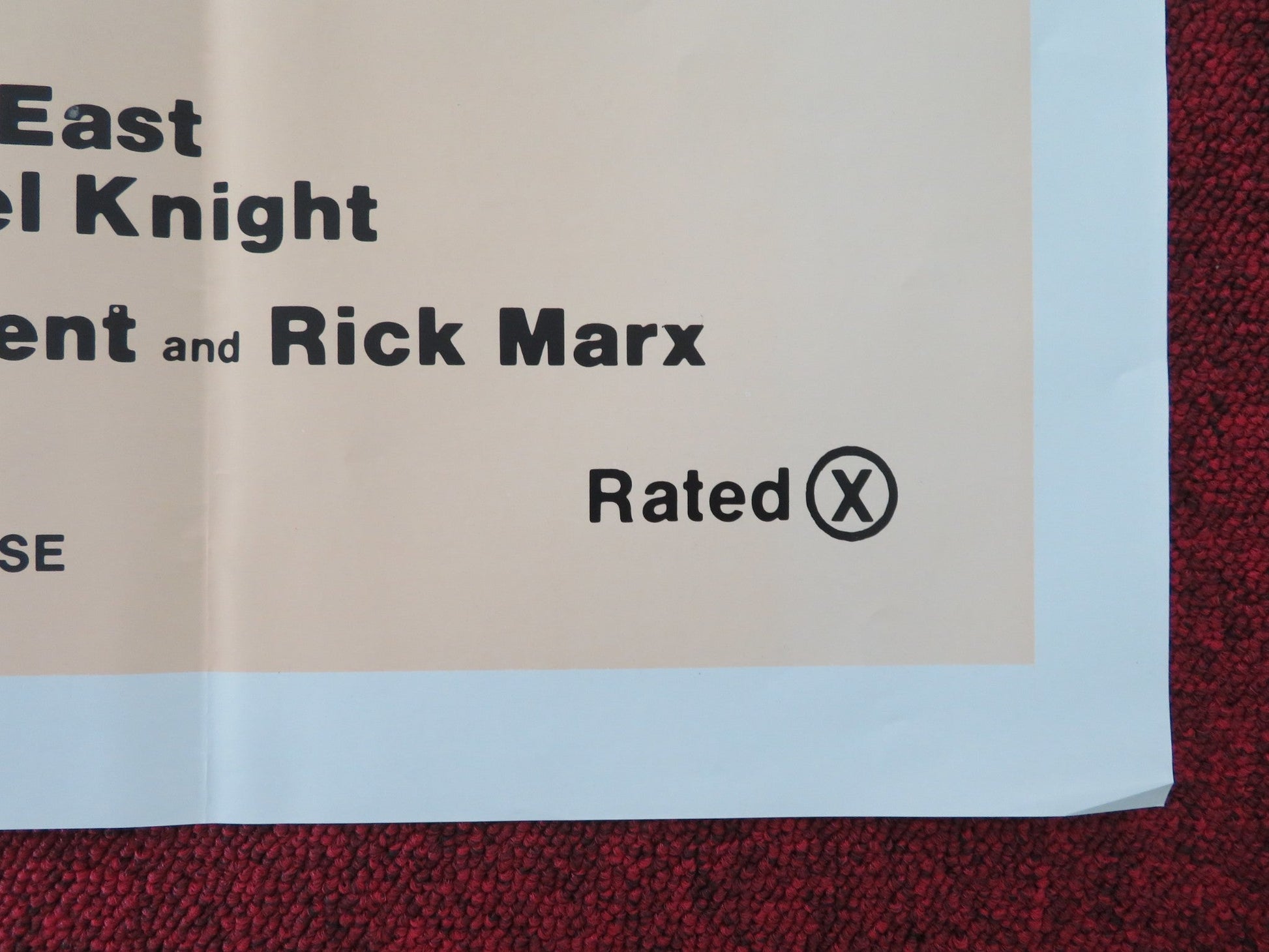 PUSS 'N BOOTS FOLDED US ONE SHEET POSTER KELLY NICHOLS TISH AMBROSE 1983 Movie posters