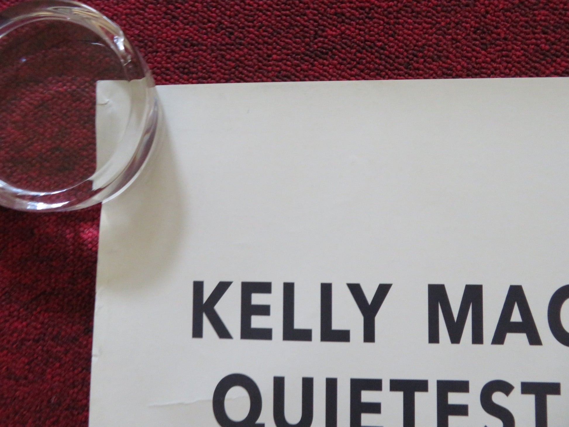 PUZZLE UK QUAD ROLLED POSTER KELLY MACDONALD DAVID DENMAN 2018 Rendezvous Cinema Movie posters