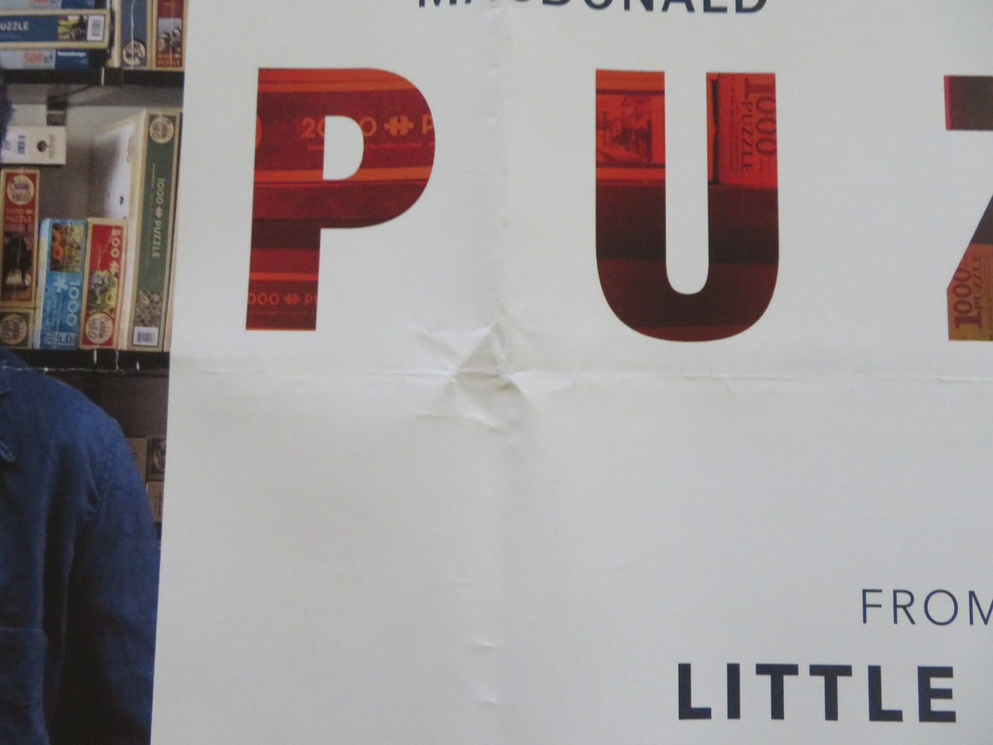 PUZZLE UK QUAD ROLLED POSTER KELLY MACDONALD DAVID DENMAN 2018 Rendezvous Cinema Movie posters