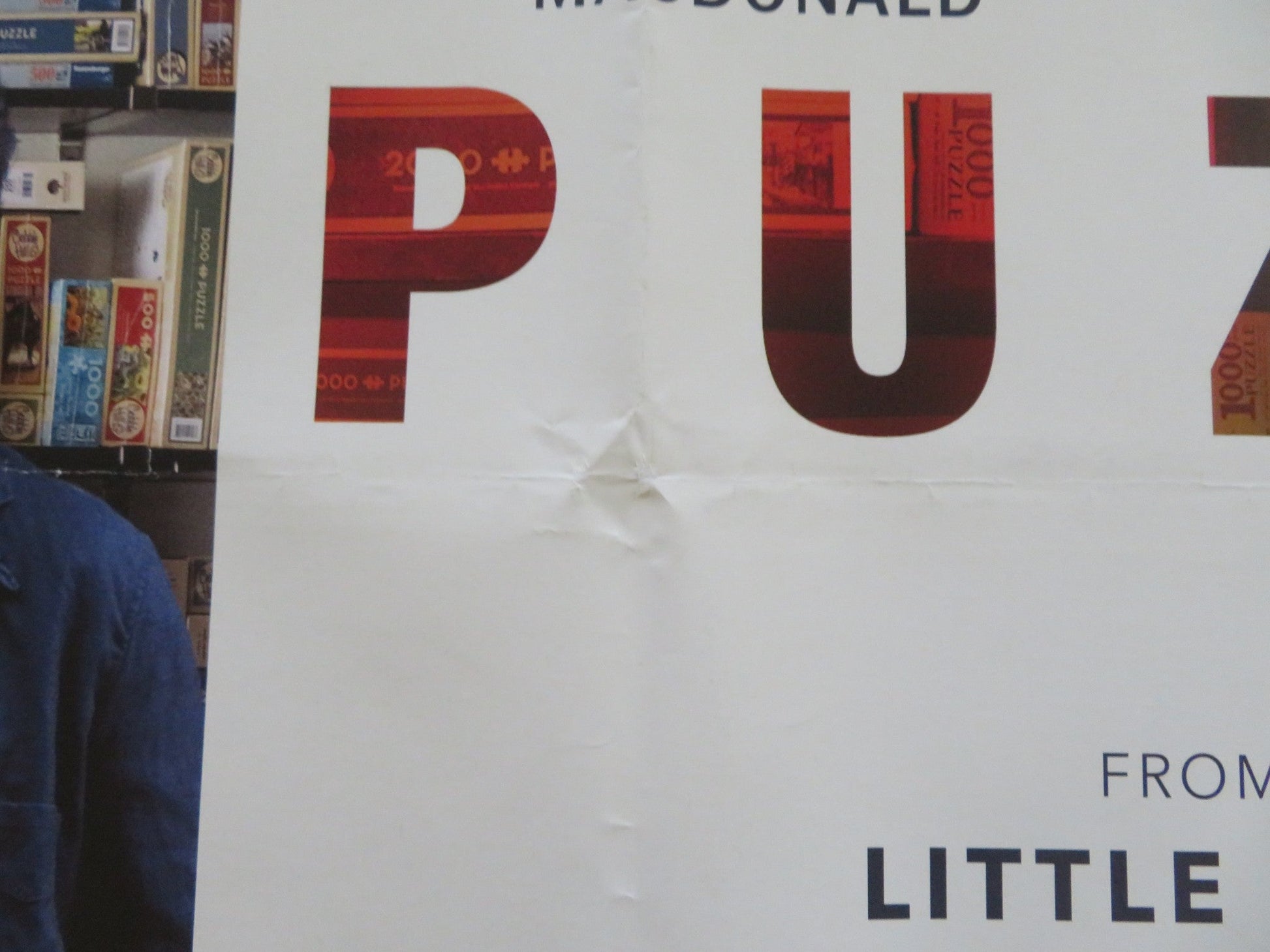 PUZZLE UK QUAD ROLLED POSTER KELLY MACDONALD DAVID DENMAN 2018 Rendezvous Cinema Movie posters