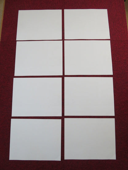 PYRAMID OF FEAR/ YOUNG SHERLOCK HOLMES US LOBBY CARD FULL SET NICHOLAS ROWE 1985 Rendezvous Cinema Movie posters