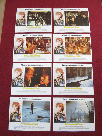 PYRAMID OF FEAR/ YOUNG SHERLOCK HOLMES US LOBBY CARD FULL SET NICHOLAS ROWE 1985 Rendezvous Cinema Movie posters