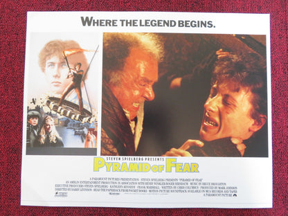 PYRAMID OF FEAR/ YOUNG SHERLOCK HOLMES US LOBBY CARD FULL SET NICHOLAS ROWE 1985 Rendezvous Cinema Movie posters