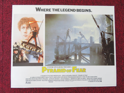 PYRAMID OF FEAR/ YOUNG SHERLOCK HOLMES US LOBBY CARD FULL SET NICHOLAS ROWE 1985 Rendezvous Cinema Movie posters