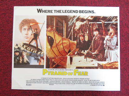PYRAMID OF FEAR/ YOUNG SHERLOCK HOLMES US LOBBY CARD FULL SET NICHOLAS ROWE 1985 Rendezvous Cinema Movie posters