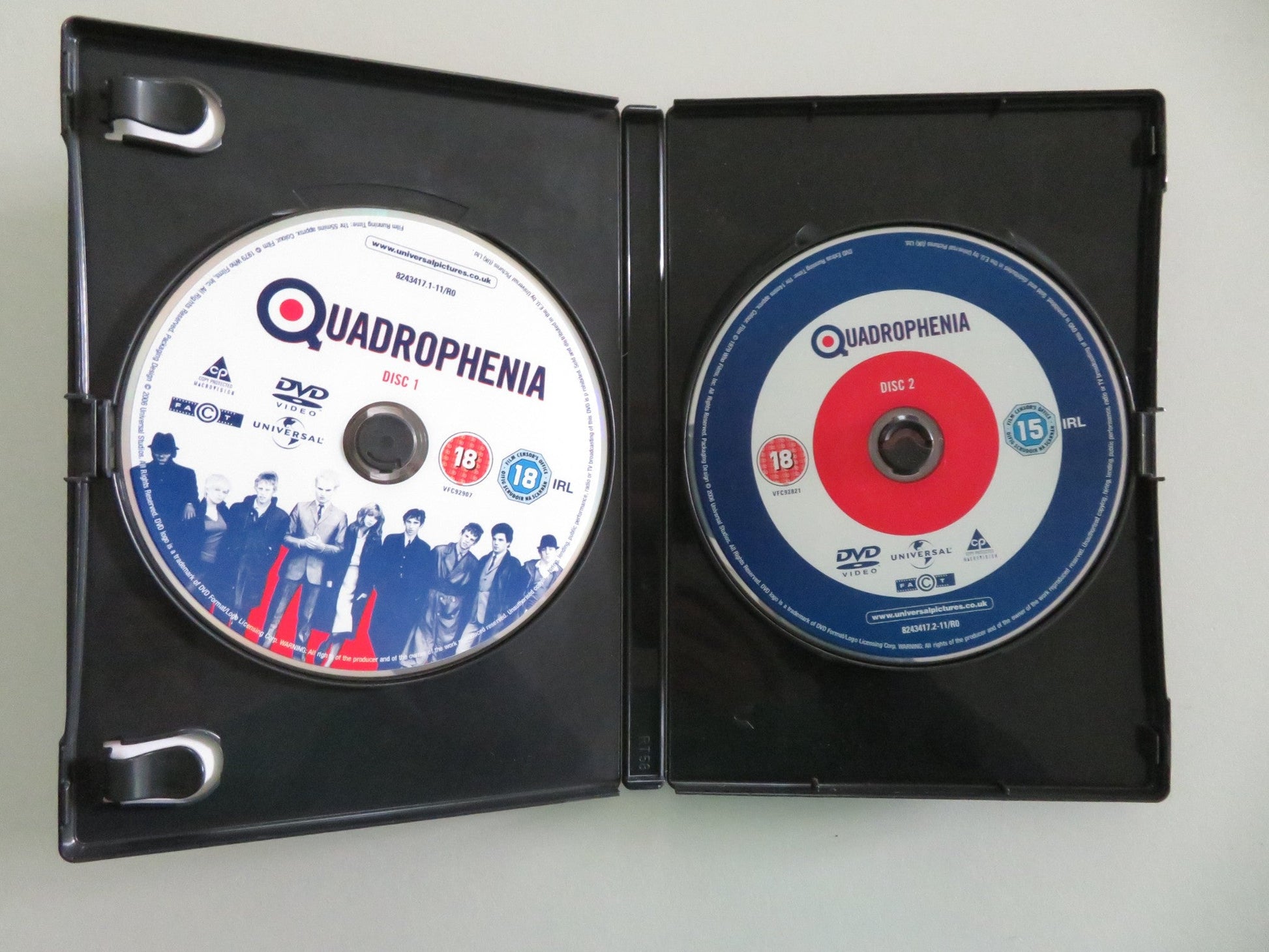 QUADROPHENIA - 2 DISC SPECIAL EDITION (DVD) PHIL DANIELS 1979 REGION 2,4,5 Movie posters
