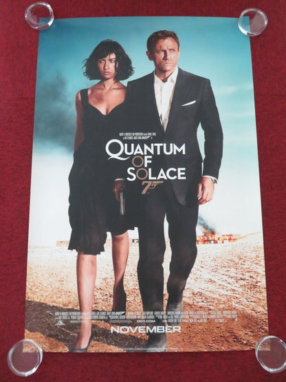 QUANTUM OF SOLACE US ONE SHEET ROLLED POSTER 007 JAMES BOND DANIEL CRAIG 2008 Movie posters