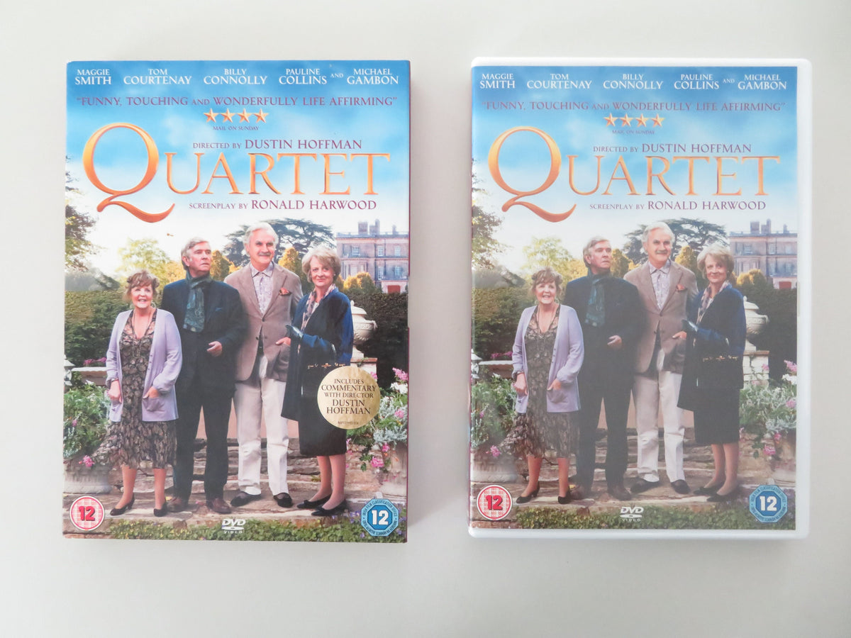 Quartet - B (DVD) Maggie Smith Michael Gambon Billy Connolly 2012 Region 2 Movie posters