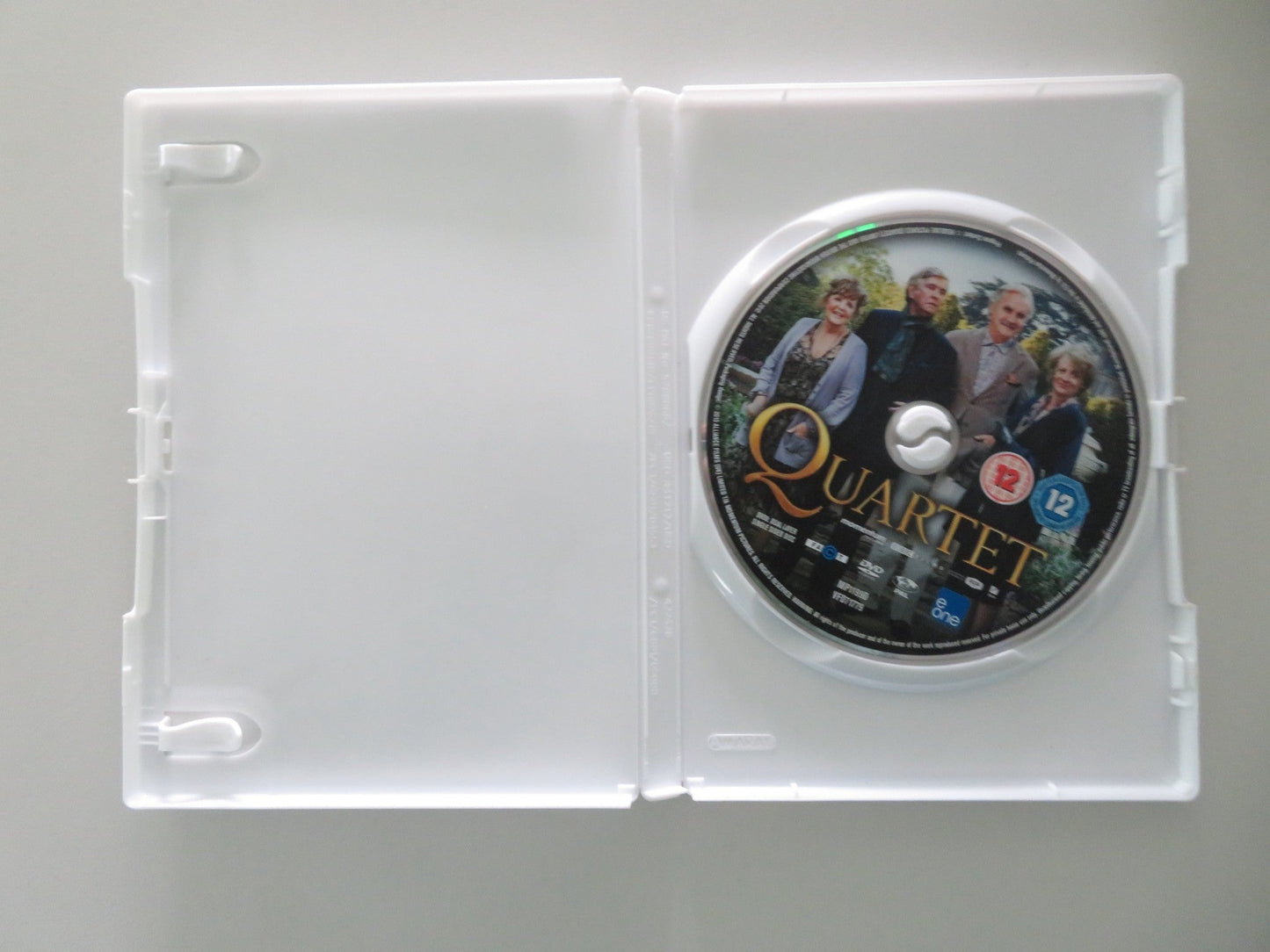 Quartet (DVD) Maggie Smith Michael Gambon 2012 Region 2 Movie posters