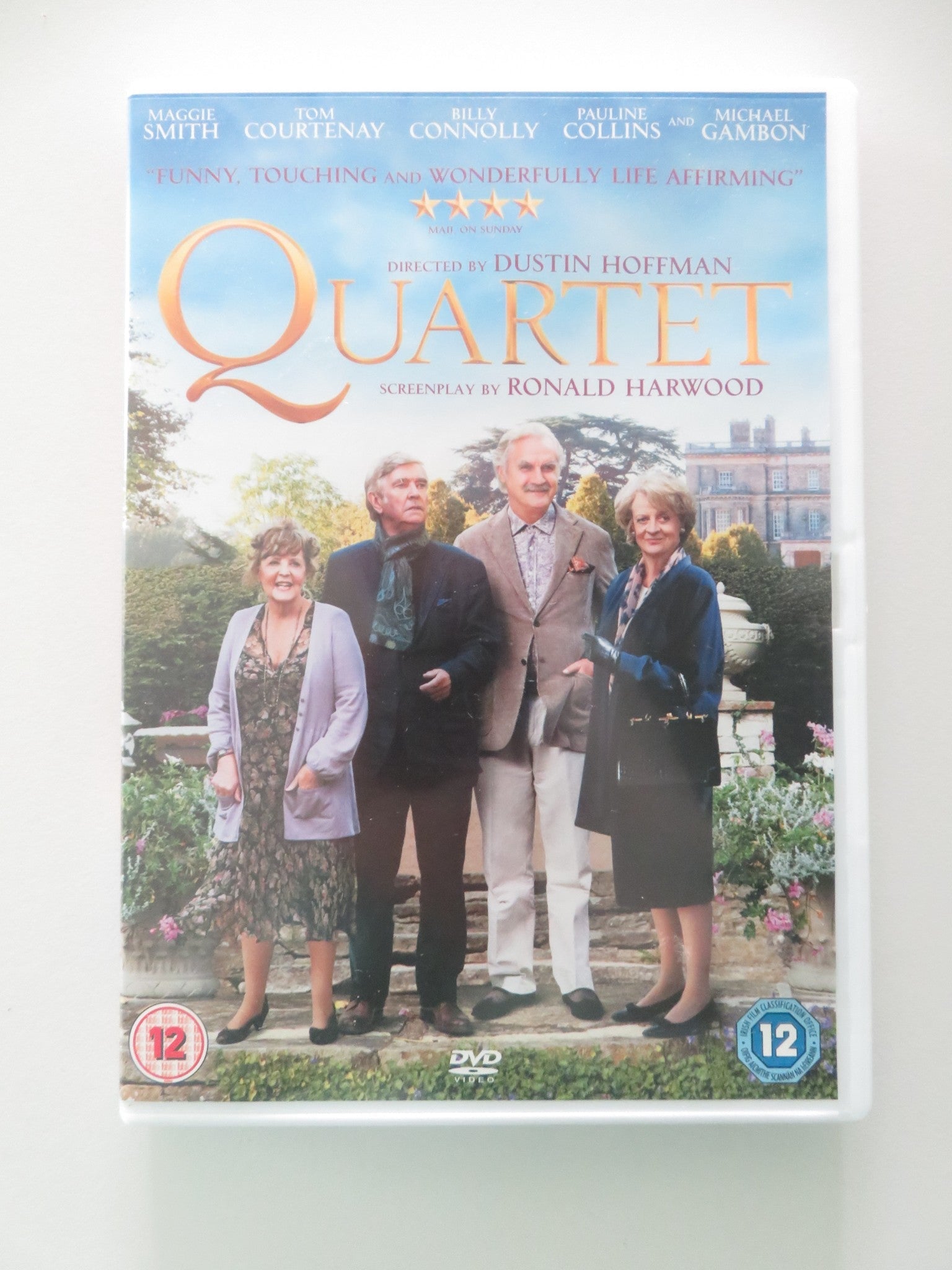 Quartet (DVD) Maggie Smith Michael Gambon 2012 Region 2 Movie posters