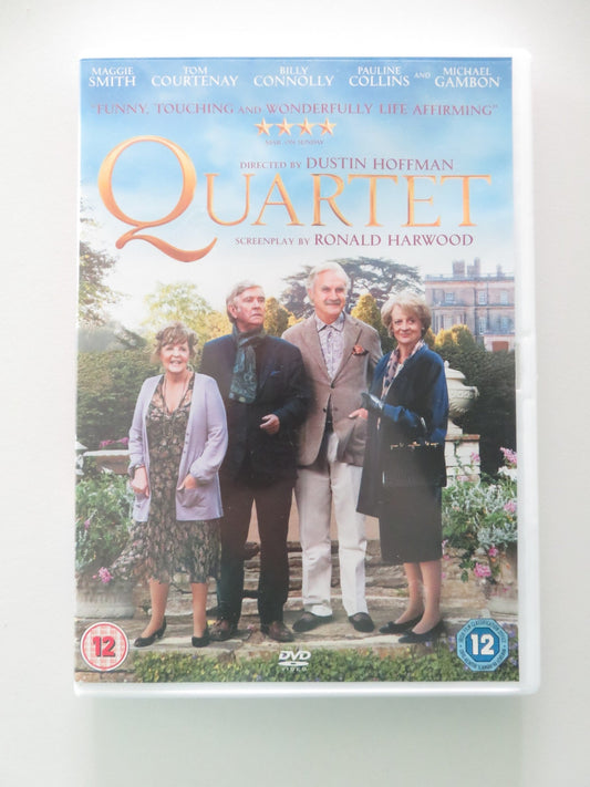 Quartet (DVD) Maggie Smith Michael Gambon 2012 Region 2 Movie posters