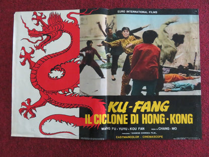 QUEEN BOXER - B ITALIAN FOTOBUSTA POSTER LING CHIA CHUN YANG 1973 Rendezvous Cinema Movie posters