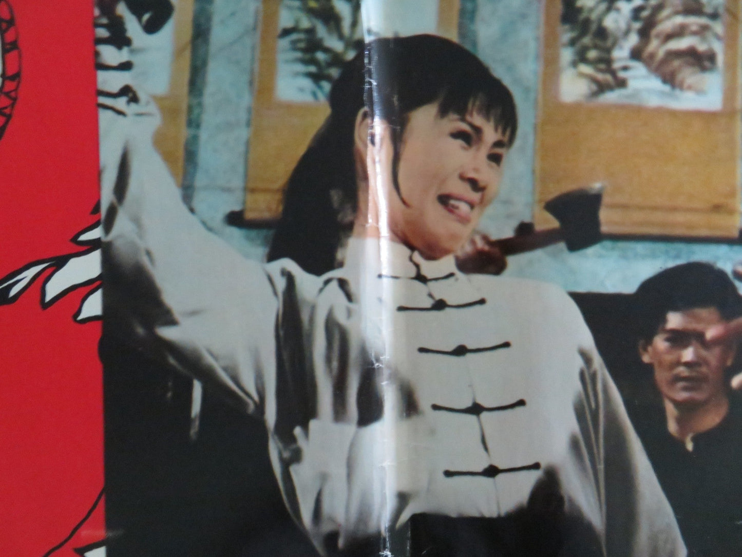 QUEEN BOXER - C ITALIAN FOTOBUSTA POSTER LING CHIA CHUN YANG 1973 Rendezvous Cinema Movie posters