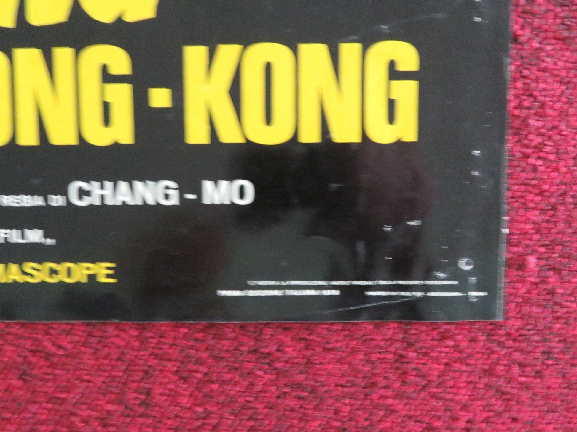 QUEEN BOXER - C ITALIAN FOTOBUSTA POSTER LING CHIA CHUN YANG 1973 Rendezvous Cinema Movie posters