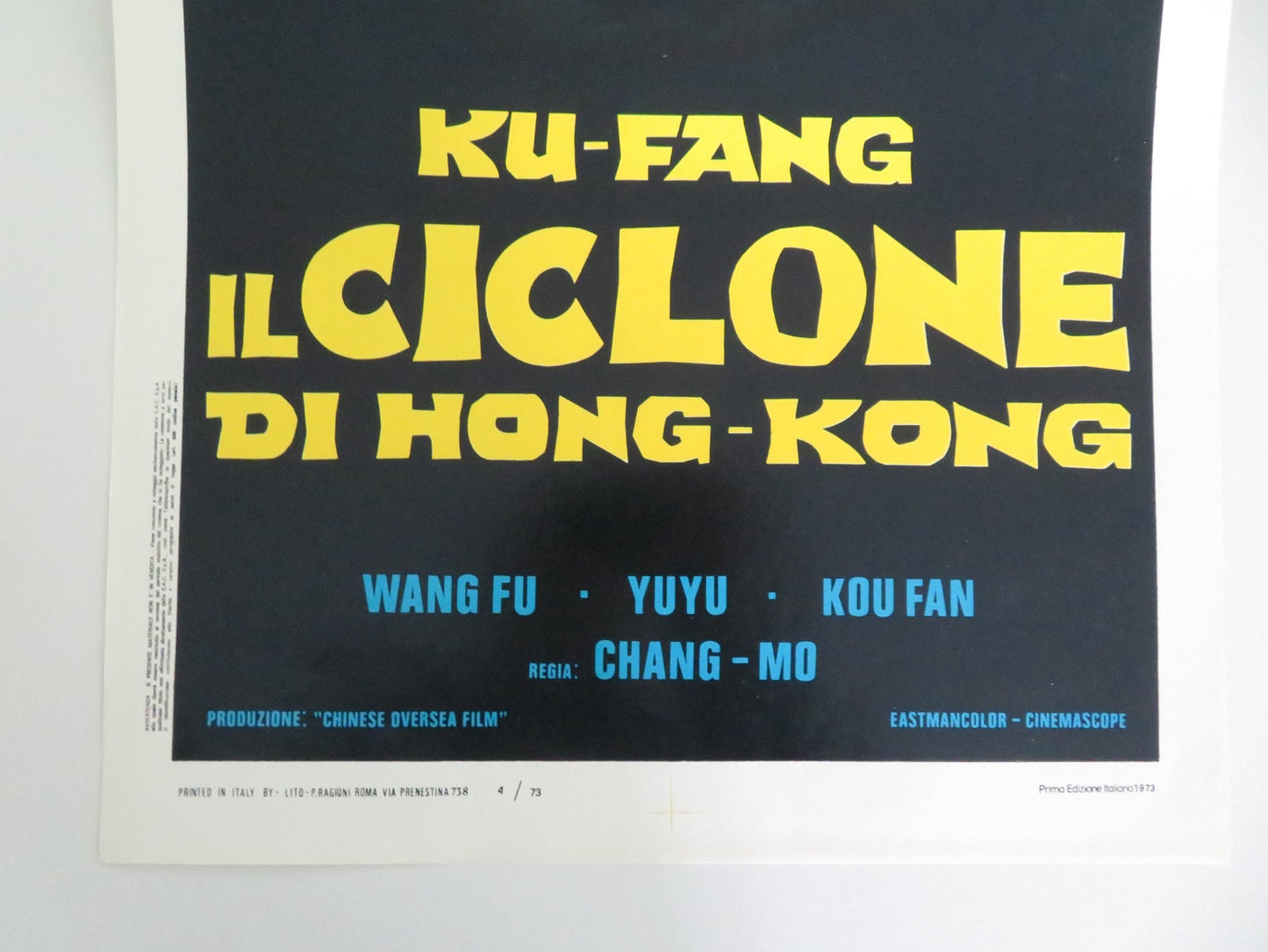 QUEEN BOXER ITALIAN LOCANDINA POSTER LING CHIA WANG FU 1973 Movie posters